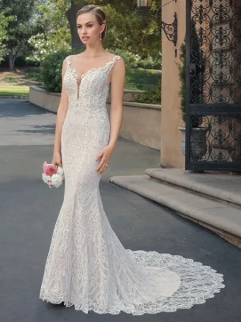 Casablanca Bridal Style #Liken #0 default Ivory/Light Blush/Nude/Silver thumbnail