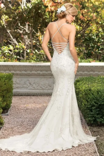 Casablanca Bridal Style #Soraya #1 default Ivory/Silver thumbnail
