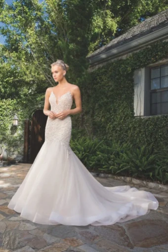 Casablanca Bridal Style #Clara #0 default Light Nude/Ivory/Silver thumbnail
