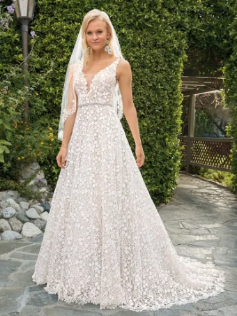 Casablanca Bridal Style #Liliana #0 default Light Champagne/Ivory/Silver thumbnail