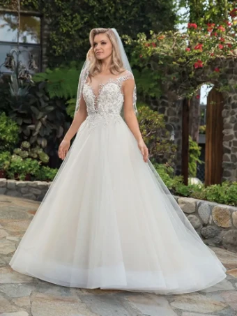 Casablanca Bridal Style #Karissa #0 default Ivory/Silver/Blush thumbnail
