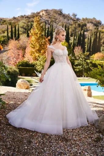 Casablanca Bridal Style #Rosalie #0 default Ivory/Sorbet/Nude/Silver thumbnail