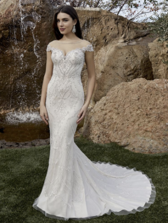 Casablanca Bridal Style #Sophia #0 default Ivory/Silver/Blush thumbnail