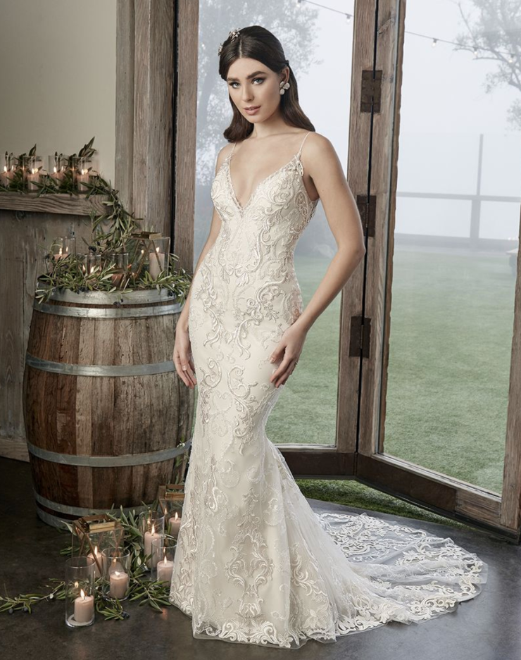 Champagne Wedding Dress Casablanca