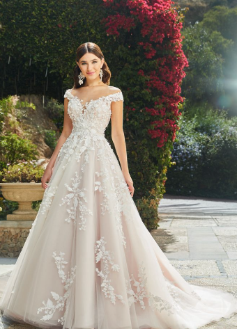 Casablanca Bridal Style #Evelina #0 default Champagne/Ivory/Nude thumbnail