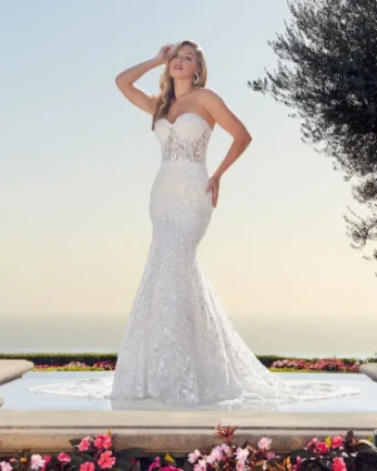 Casablanca Bridal Style #Jocelyn #0 default Champagne/Ivory/Silver thumbnail