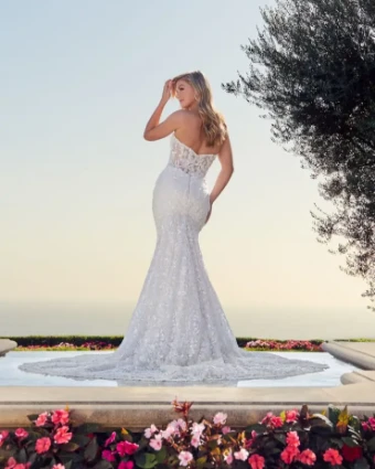 Casablanca Bridal Style #Jocelyn #1 default Champagne/Ivory/Silver thumbnail