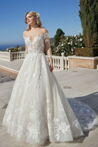 Casablanca Bridal Style #Sasha #0 default Ivory/Nude thumbnail