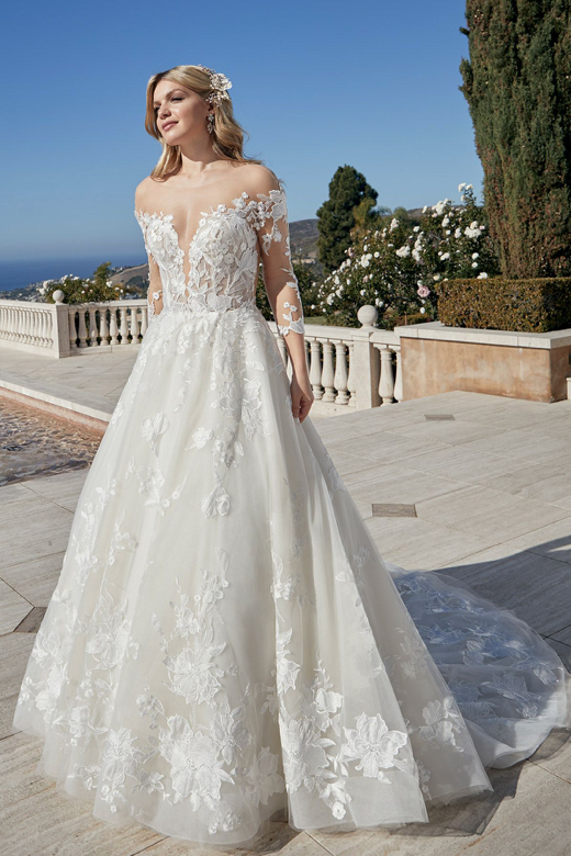 Champagne Wedding Dress Casablanca