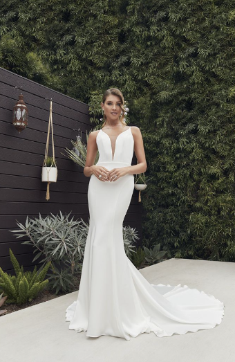Casablanca Bridal Style #Portia #0 default Ivory/Nude thumbnail