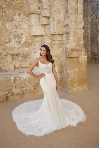 Casablanca Bridal Style #Perla #0 default Ivory/Ivory thumbnail