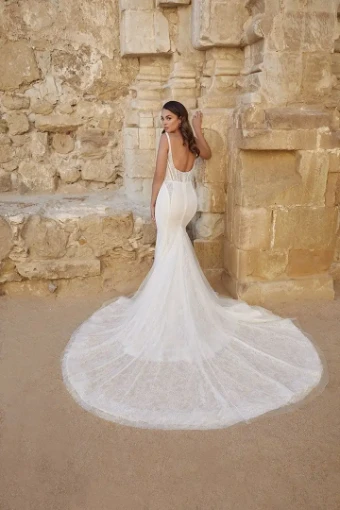 Casablanca Bridal Style #Perla #3 Ivory/Nude thumbnail