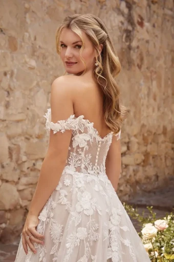 Casablanca Bridal Style #Eliana #1 Ivory/Nude thumbnail