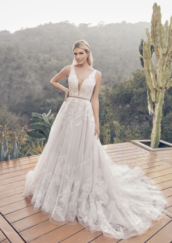 Casablanca Bridal Style #Sophie #0 default Ivory/Silver/Blush thumbnail