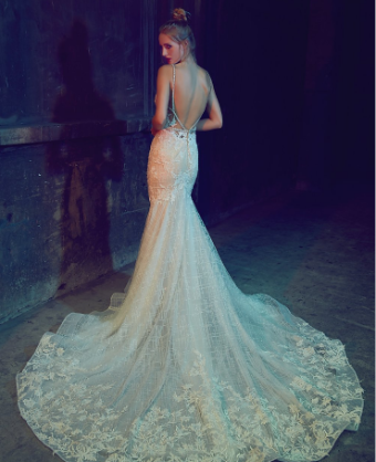 Casablanca Bridal Style #Melanie #2 Ivory/Light Nude thumbnail