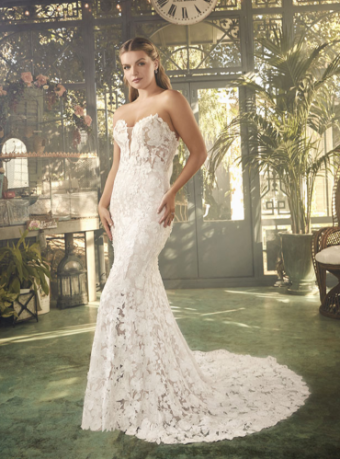 Casablanca Bridal Style #Jolie #0 default Silver Blush/Nude/Ivory/Silver thumbnail