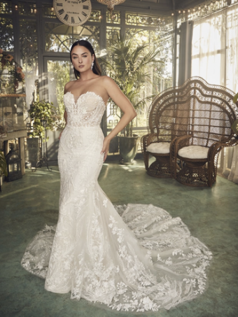Casablanca Bridal Style #Delaney #0 default Ivory/Sorbet thumbnail