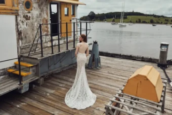 Casablanca Bridal Style #Delilah #1 default Ivory/Light Nude thumbnail