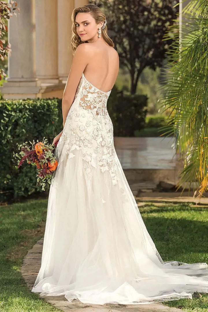 Champagne Wedding Dress Casablanca