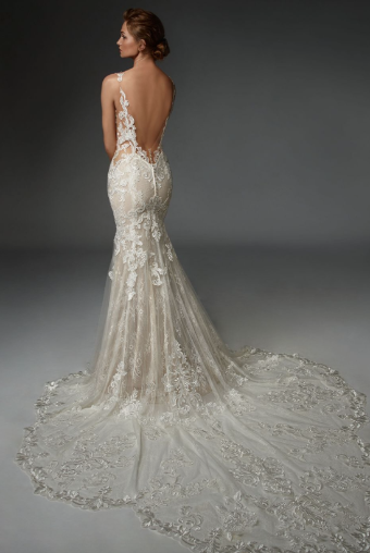 Elysee by Enzoani Style #Danielle #2 Ivory/Nude thumbnail