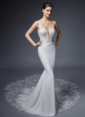 Elysee by Enzoani Style #Katriane #0 default Ivory/Ivory/Nude thumbnail