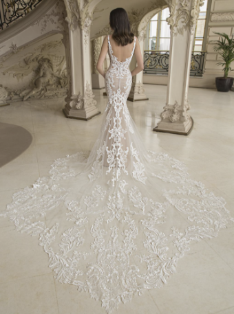 Elysee by Enzoani Style #Harlow #1 Ivory/Hazel/Nude thumbnail