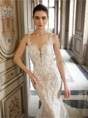 Elysee by Enzoani Style #Valliere #1 Ivory/Nude thumbnail