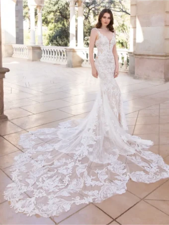 Elysee by Enzoani Style #Valliere #4 Ivory/Nude thumbnail