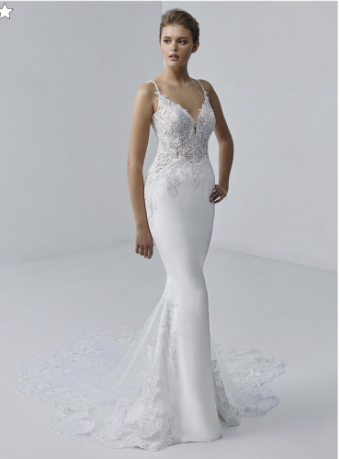 Etoile by Enzoani Style #Paris #0 default Ivory/Ivory/Nude thumbnail