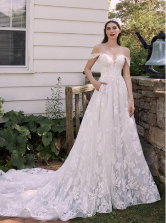 L'Amour by Calla Blanche Style #Terri #1 Ivory thumbnail