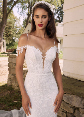 L'Amour by Calla Blanche Style #Natalie #1 Ivory thumbnail