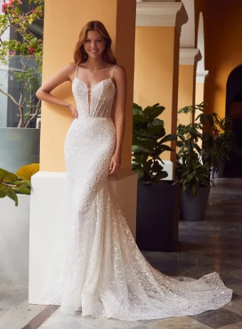 L'Amour by Calla Blanche Style #Nichol #3 Ivory thumbnail