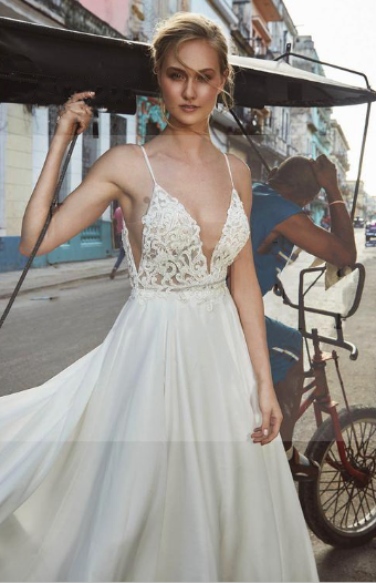 L'Amour by Calla Blanche Style #DREW #0 default Ivory/Light Nude thumbnail