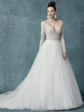Maggie Sottero Style #Mallory Dawn #0 default Ivory/Nude thumbnail