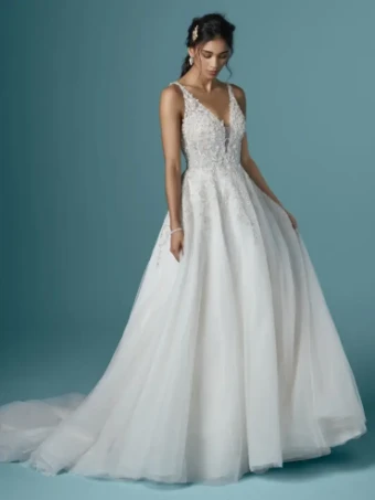 Maggie Sottero Style #Talia #0 default Ivory/Champagne/Pewter Accent thumbnail
