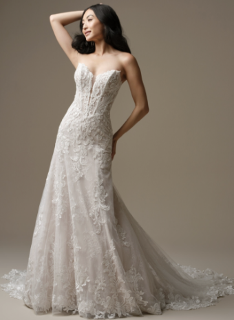 Maggie Sottero Style #Farrah #4 Ivory/Soft Blush thumbnail