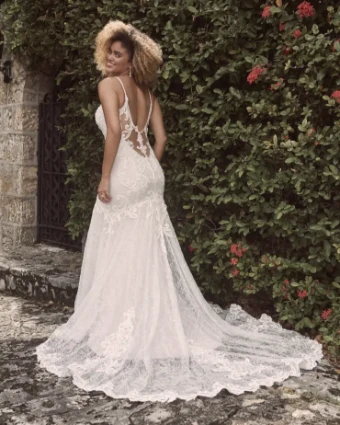 Maggie Sottero Style #Esther #2 Ivory/Misty Mauve thumbnail