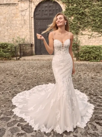 Maggie Sottero Style #Fiona #0 default Ivory/Vintage Mauve Antique Ivory (Nude Illusion) thumbnail