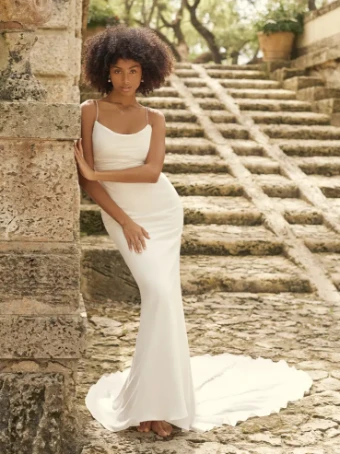 Maggie Sottero Style #Alberta #3 Ivory All Ivory (pictured) thumbnail