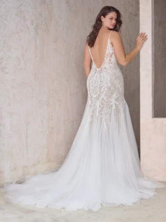 Maggie Sottero Style #AVIANO #2 All Ivory (gown with Ivory Illusion) thumbnail