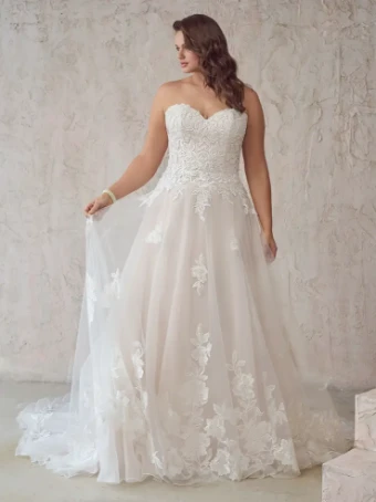 Maggie Sottero Style #BRITNEY #4 Ivory/Misty Mauve thumbnail