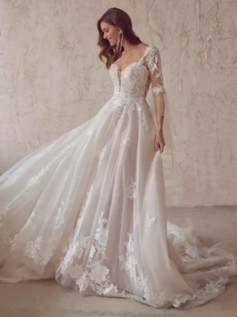 Maggie Sottero Style #BRITNEY #9 default Ivory/Misty Mauve thumbnail