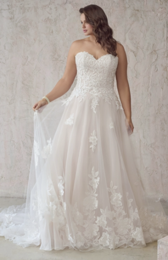 Maggie Sottero Style #BRITNEY #0 default Ivory/Blush thumbnail