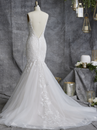 Maggie Sottero Style #Nikolina #2 Ivory/Misty Mauve thumbnail