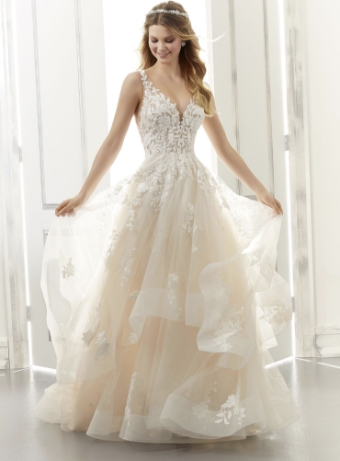 Morilee Style #Audrey #4 Ivory/Champagne/Honey thumbnail