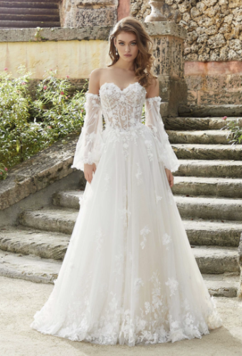 Morilee Style #Fiorella #0 default Ivory/Prosecco/Honey thumbnail