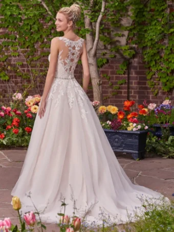 Rebecca Ingram Style #Olivia #1 default Ivory Ivory/Antique Blush thumbnail