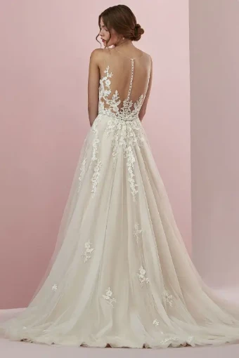 Rebecca Ingram Style #Camille #3 default Ivory/Light Champagne/Silver thumbnail