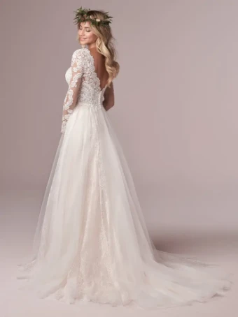Rebecca Ingram Style #Iris #1 Ivory/Champagne thumbnail
