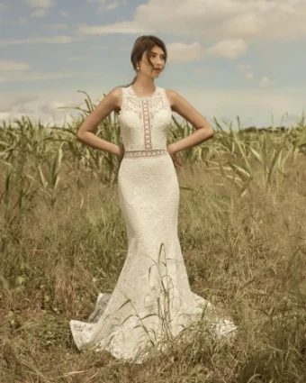 Rebecca Ingram Style #Belinda 21RK343A01 #0 default Ivory/Blush thumbnail